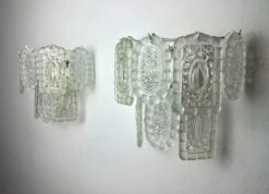 Pair Of " Lace " Wall Lamps " By Kaiser Leuchten, Germany, 1960 13 Pair Of " Lace " Wall Lamps " By Kaiser Leuchten, Germany, 1960 -Promos Meubles Boutique DSC 0283 master