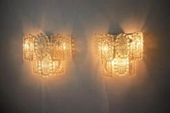 Pair Of " Lace " Wall Lamps " By Kaiser Leuchten, Germany, 1960 15 Pair Of " Lace " Wall Lamps " By Kaiser Leuchten, Germany, 1960 -Promos Meubles Boutique DSC 0286 master