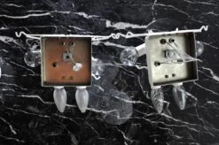 Pair Of " Lace " Wall Lamps " By Kaiser Leuchten, Germany, 1960 16 Pair Of " Lace " Wall Lamps " By Kaiser Leuchten, Germany, 1960 -Promos Meubles Boutique DSC 0289 master