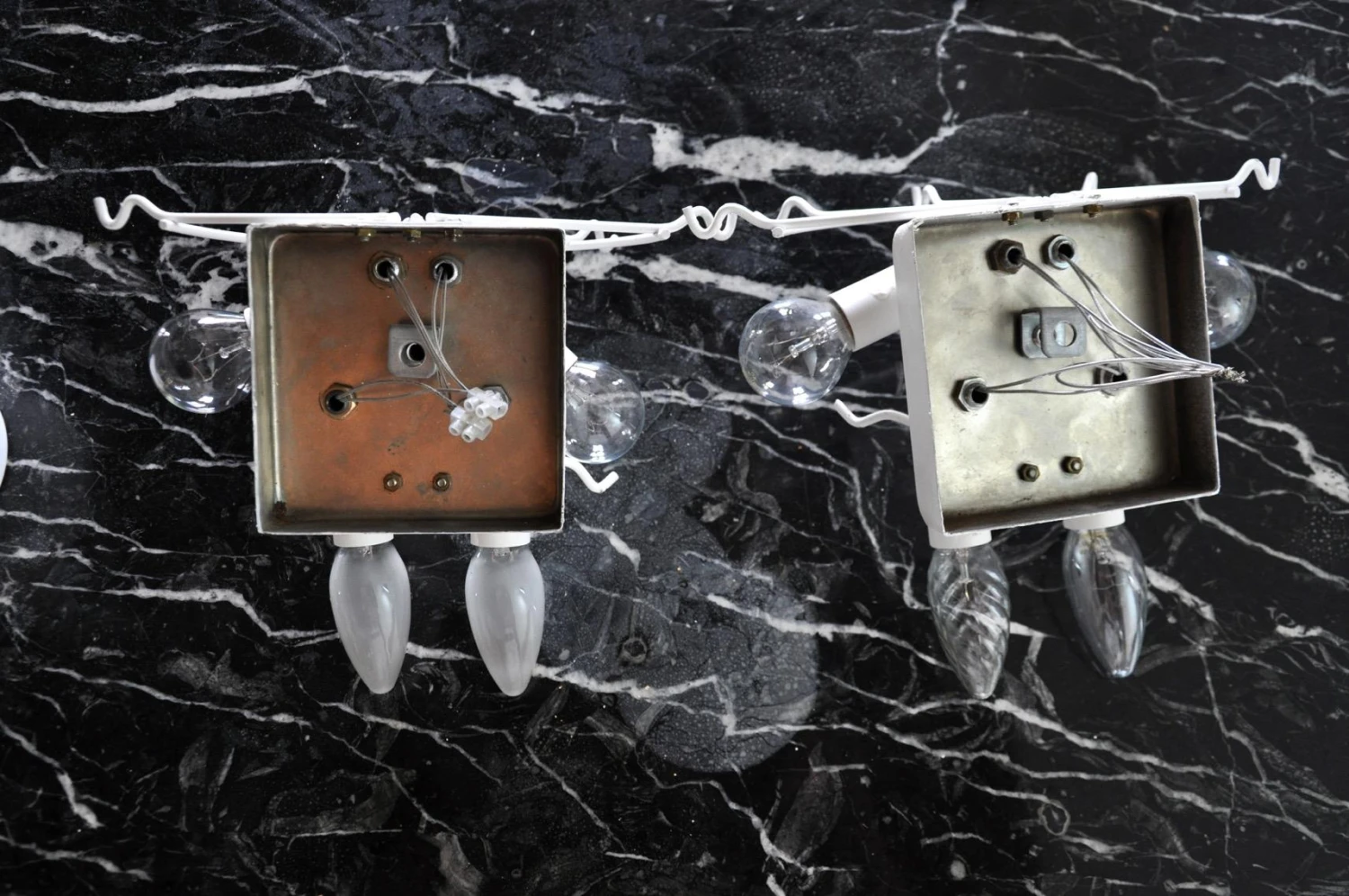 Pair Of " Lace " Wall Lamps " By Kaiser Leuchten, Germany, 1960 9 Pair Of " Lace " Wall Lamps " By Kaiser Leuchten, Germany, 1960 – Image 7