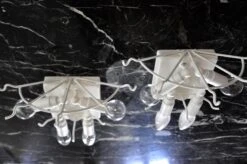 Pair Of " Lace " Wall Lamps " By Kaiser Leuchten, Germany, 1960 17 Pair Of " Lace " Wall Lamps " By Kaiser Leuchten, Germany, 1960 -Promos Meubles Boutique DSC 0290 master