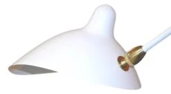 Serge Mouille Two-Arm Ceiling Lamp In White, In Stock! -Promos Meubles Boutique DSC 1100 clipped rev 1 master