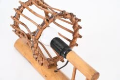 Pair Of Midcentury Rattan "Lantern" Sconces, Louis Sognot, France, 1960s 19 Pair Of Midcentury Rattan "Lantern" Sconces, Louis Sognot, France, 1960s -Promos Meubles Boutique DSC 5114 master