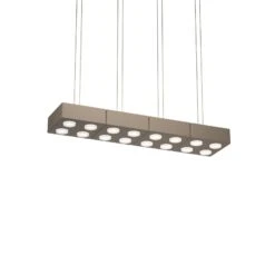 Contemporary Pendant Lamp 'Domino' By Sylvain Willenz X AGO, Quad - Burgundy 24 Contemporary Pendant Lamp 'Domino' By Sylvain Willenz X AGO, Quad - Burgundy -Promos Meubles Boutique Domino Pendant Con 2 MudGray 1 low master