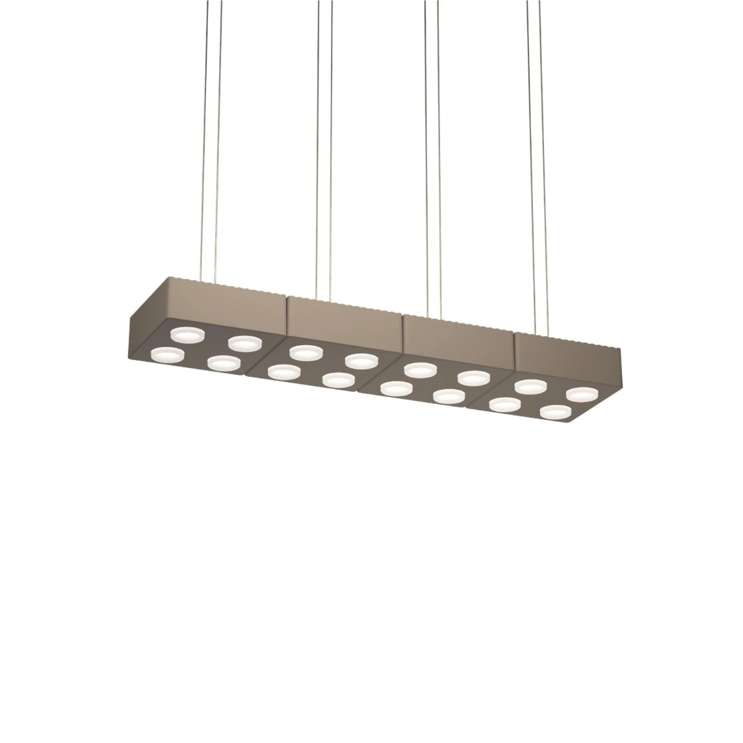 Contemporary Pendant Lamp 'Domino' By Sylvain Willenz X AGO, Quad - Burgundy 12 Contemporary Pendant Lamp 'Domino' By Sylvain Willenz X AGO, Quad - Burgundy – Image 10
