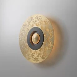 Earth Palm Wall Light By Emilie Cathelineau -Promos Meubles Boutique EARTH PALME 330 SB SG cot master