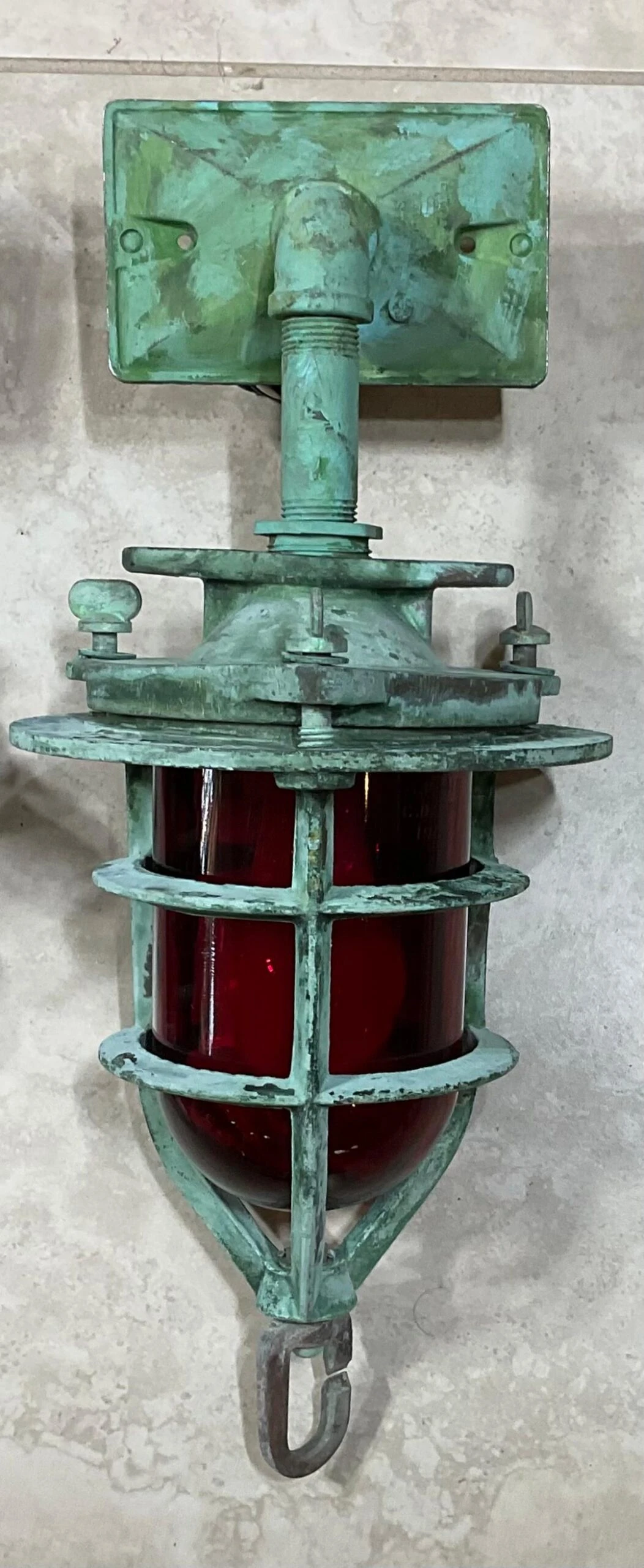 Pair Of Bronze Nautical Marine Scones 11 Pair Of Bronze Nautical Marine Scones – Image 9