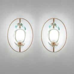 Max Ingrand For Fontana Arte Rare Pairs Of 'Micro' Sconces Model 2240 -Promos Meubles Boutique FON412 4 master
