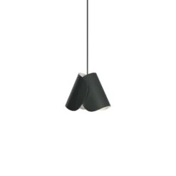 Contemporary Pendant Lamp 'Flip' By Sebastian Herkner X AGO, Deep Green -Promos Meubles Boutique Flip Pendant DeepGreen 1 low master