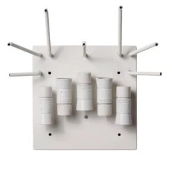 Pair Of Kalmar 'Tulipan' Wall Lights Sconces, Glass Brass, 1970s, Five Pairs -Promos Meubles Boutique G8A9150 master