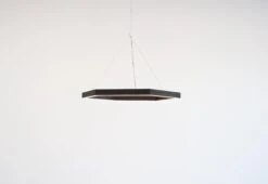 Oak Small Hexagon Chandelier By Hollis & Morris -Promos Meubles Boutique Hex 01 Edited master