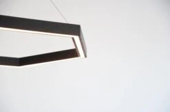 Oak Small Hexagon Chandelier By Hollis & Morris -Promos Meubles Boutique Hex 04 Edited master