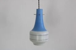 Set Of 3 Italian Vetreria Laguna Murano Pendant Lightsthis Itali From The 1960s -Promos Meubles Boutique IMG 1250 master