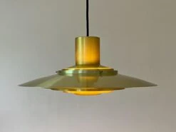 Medium Size Brass Preben Fabricius & Jørgen Kastholm Pendant Lamp Nordisk Solar -Promos Meubles Boutique IMG 1402 master
