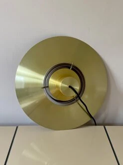 Medium Size Brass Preben Fabricius & Jørgen Kastholm Pendant Lamp Nordisk Solar -Promos Meubles Boutique IMG 1410 master