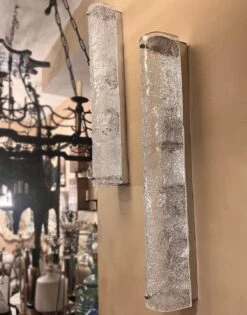 Pair Of Moderne Glass Sconces -Promos Meubles Boutique IMG 1476 master