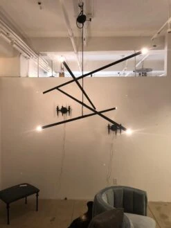 Pyramides Chandelier "Noir" By Bourgeois Boheme Atelier -Promos Meubles Boutique IMG 1537544846630 master