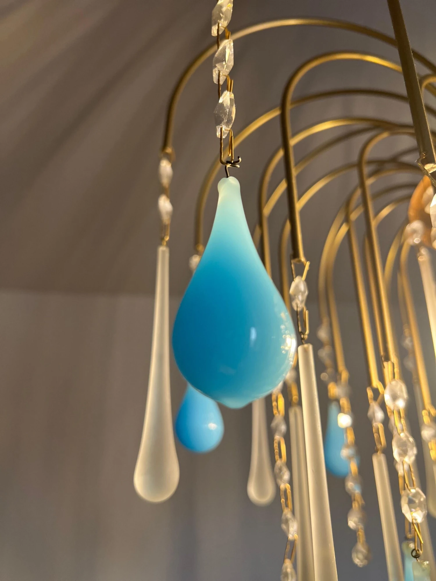 Elegant Italian Chandelier, "South Beach", Murano 18 Elegant Italian Chandelier, "South Beach", Murano – Image 16