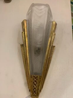 Pair Of Vintage French Art Deco Sconces -Promos Meubles Boutique IMG 1685440390687 master