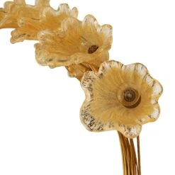 Large Late 20th Century Murano Wall Light In Gilded Steel And Glass Paste- Italy -Promos Meubles Boutique IMG 20230113 154525bis master
