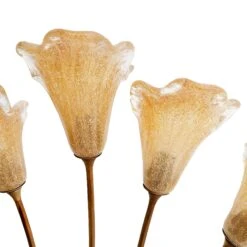 Large Late 20th Century Murano Wall Light In Gilded Steel And Glass Paste- Italy -Promos Meubles Boutique IMG 20230113 154722bis master