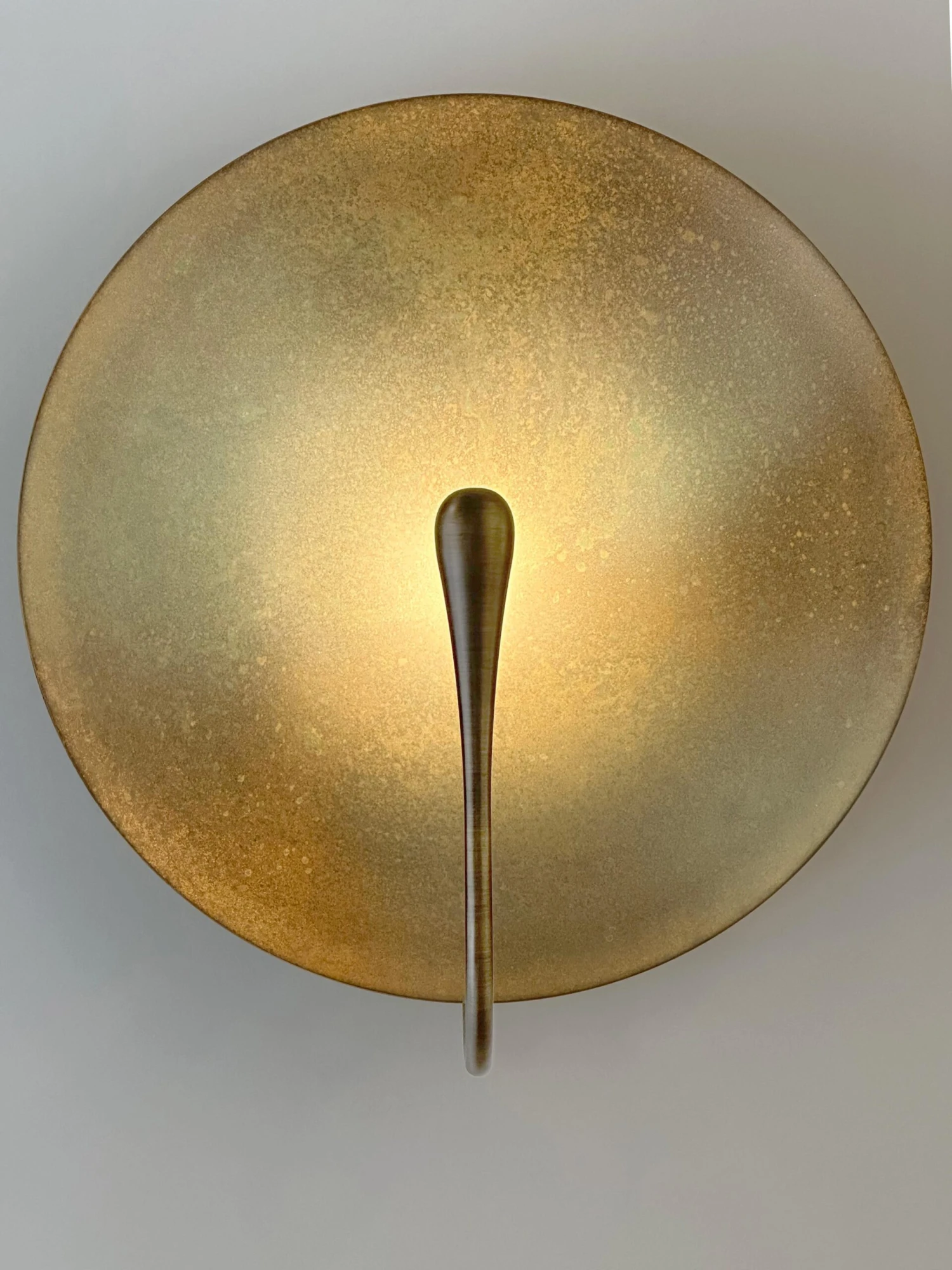 One-Off Cosmic 'Oxidium' Handmade Patinated Brass Contemporary Sconce 4 One-Off Cosmic 'Oxidium' Handmade Patinated Brass Contemporary Sconce â Image 2