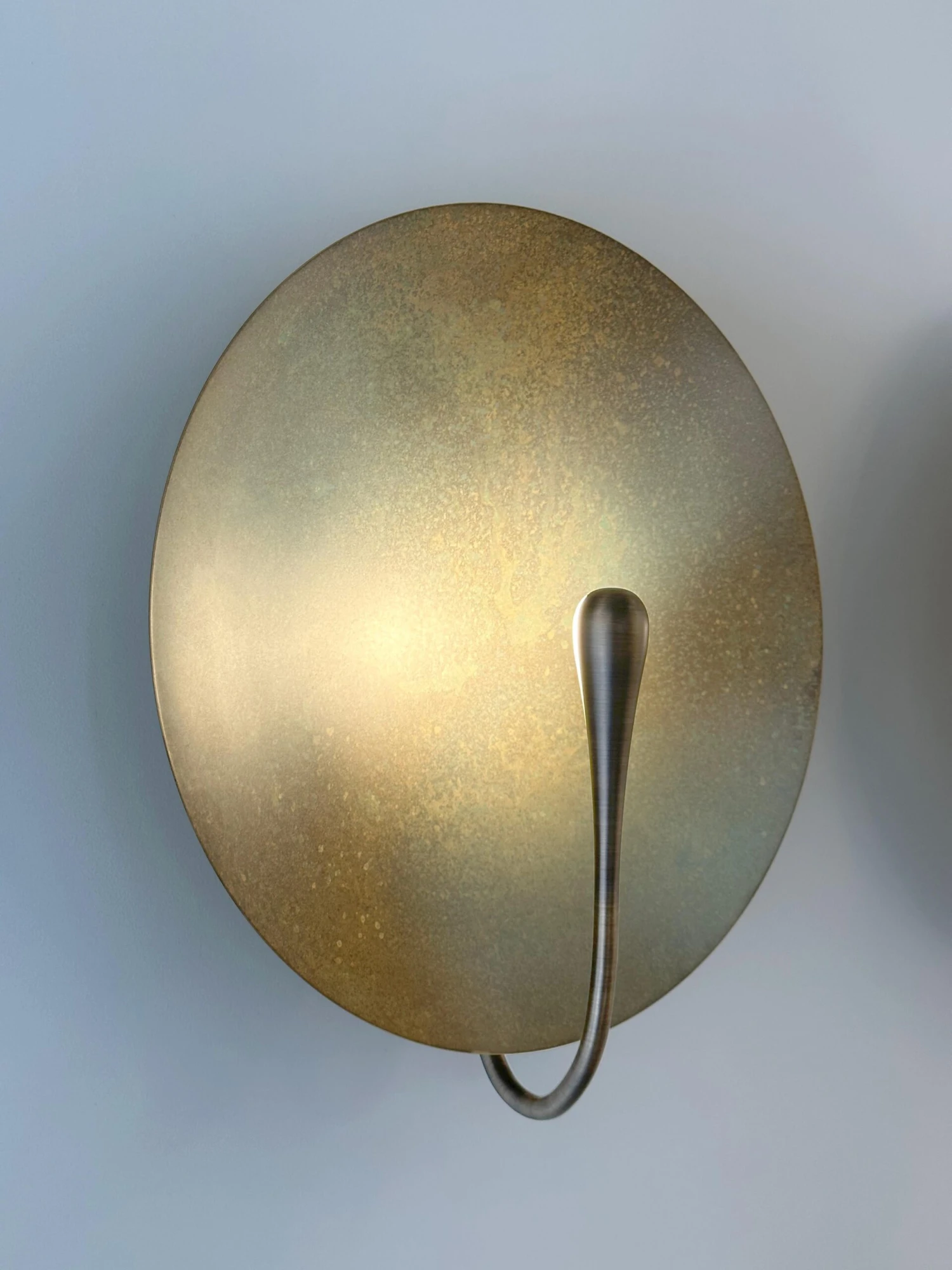 One-Off Cosmic 'Oxidium' Handmade Patinated Brass Contemporary Sconce 6 One-Off Cosmic 'Oxidium' Handmade Patinated Brass Contemporary Sconce â Image 4