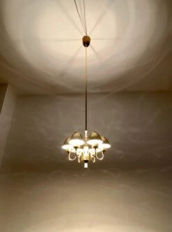 Swedish Brass Chandelier By Hans Agne Jakobsson -Promos Meubles Boutique IMG 2174 master