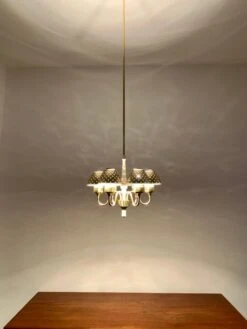 Swedish Brass Chandelier By Hans Agne Jakobsson -Promos Meubles Boutique IMG 2175 master