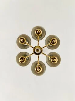 Swedish Brass Chandelier By Hans Agne Jakobsson -Promos Meubles Boutique IMG 2183 master