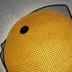 Mid-Century Modern Weinberg Mategot Style Metal Fish Wall Sconce, Ca 1950s -Promos Meubles Boutique IMG 2449 master