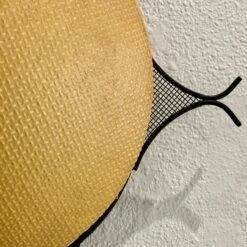 Mid-Century Modern Weinberg Mategot Style Metal Fish Wall Sconce, Ca 1950s -Promos Meubles Boutique IMG 2453 master