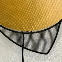 Mid-Century Modern Weinberg Mategot Style Metal Fish Wall Sconce, Ca 1950s -Promos Meubles Boutique IMG 2454 master