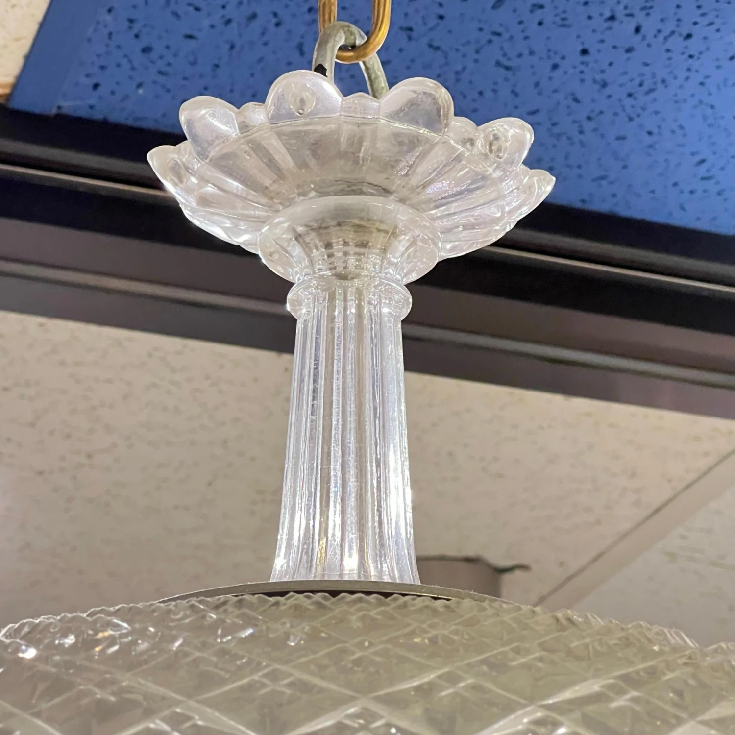 Baccarat Style Molded Glass Chandelier 9 Baccarat Style Molded Glass Chandelier – Image 7