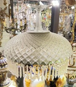 Baccarat Style Molded Glass Chandelier 24 Baccarat Style Molded Glass Chandelier -Promos Meubles Boutique IMG 2844 master