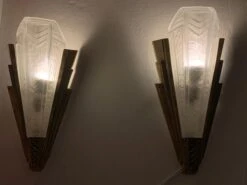 Pair Of Vintage French Art Deco Sconces -Promos Meubles Boutique IMG 3098 master