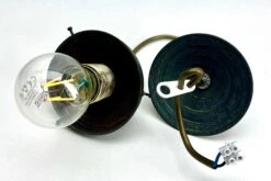 Art Deco Ceiling Lamp, Belgium Glass Shade Scailmont, 1930s 21 Art Deco Ceiling Lamp, Belgium Glass Shade Scailmont, 1930s -Promos Meubles Boutique IMG 3877 master