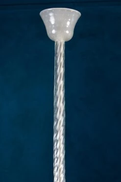 Beautiful Art Deco Murano Chandelier Or Lanterne, 1940s -Promos Meubles Boutique IMG 3920 master