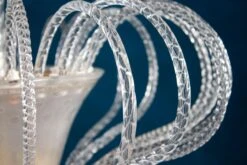 Beautiful Art Deco Murano Chandelier Or Lanterne, 1940s -Promos Meubles Boutique IMG 3923 master