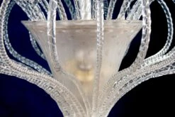 Beautiful Art Deco Murano Chandelier Or Lanterne, 1940s -Promos Meubles Boutique IMG 3924 master