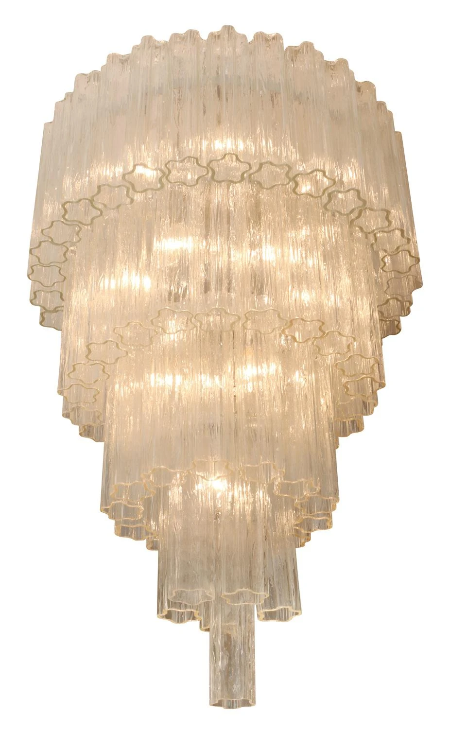 Five-Tier Murano Glass Chandelier 5 Five-Tier Murano Glass Chandelier – Image 3