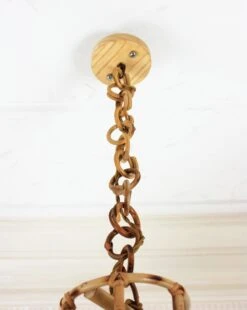 Italian Modern Wicker Wire Rattan Pendant Hanging Lights With Glass Accent, Pair 37 Italian Modern Wicker Wire Rattan Pendant Hanging Lights With Glass Accent, Pair -Promos Meubles Boutique IMG 6037 2 master