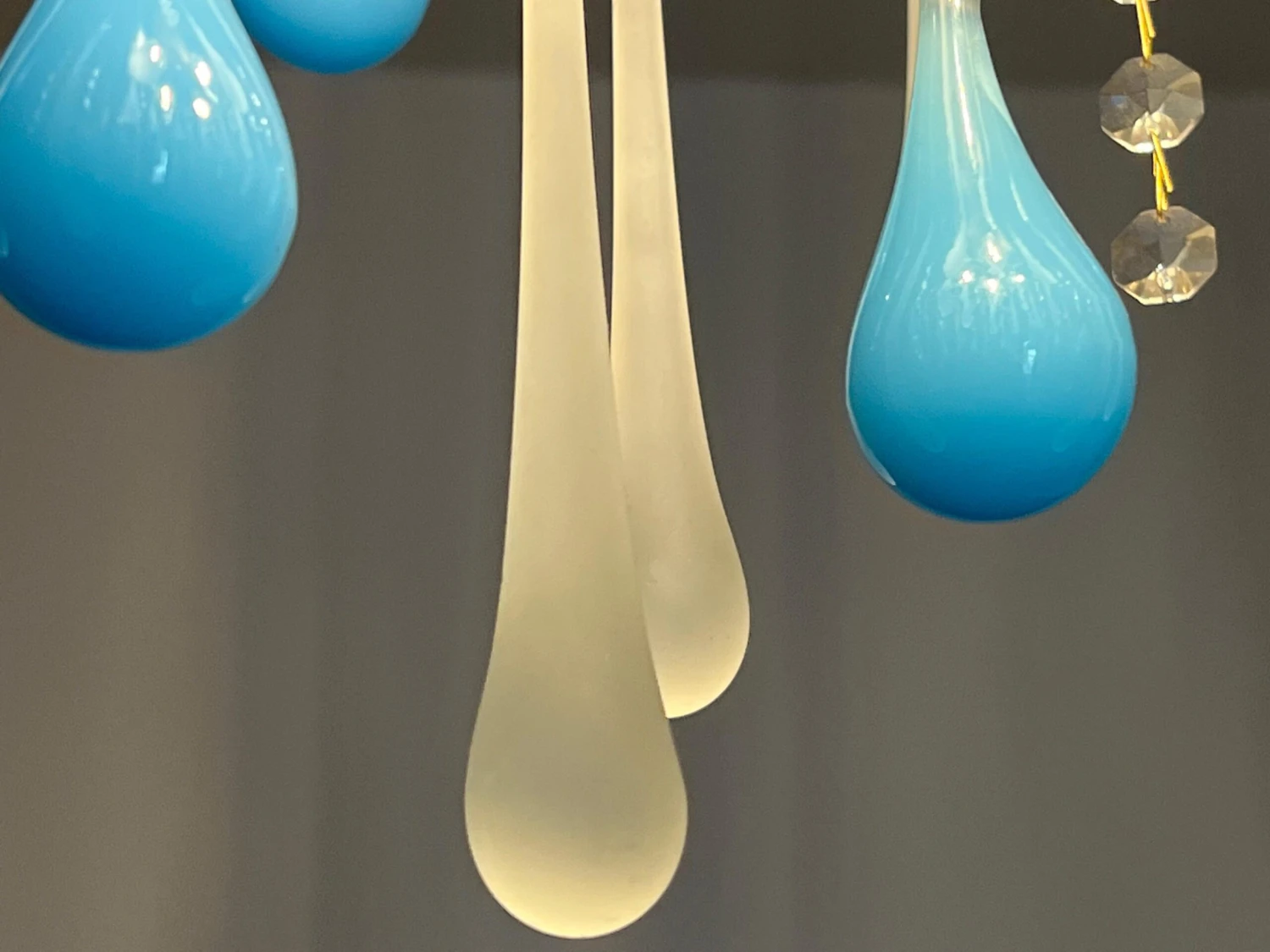 Elegant Italian Chandelier, "South Beach", Murano 14 Elegant Italian Chandelier, "South Beach", Murano – Image 12