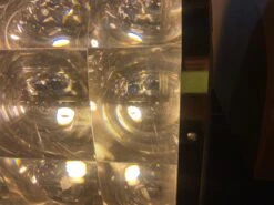 1970s Chrome & Lucite Kaleidoscope Sconces -Promos Meubles Boutique IMG 9428 master