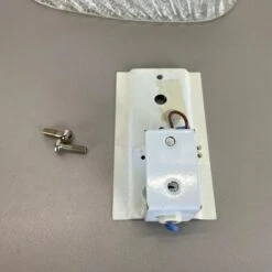 Set Of Two Murano Bubble Structure Ice Glass Wall Light Sconces Germany, 1980s -Promos Meubles Boutique IMG E8446 1 master