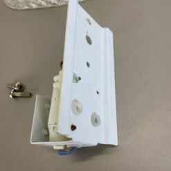 Set Of Two Murano Bubble Structure Ice Glass Wall Light Sconces Germany, 1980s -Promos Meubles Boutique IMG E8449 2 master