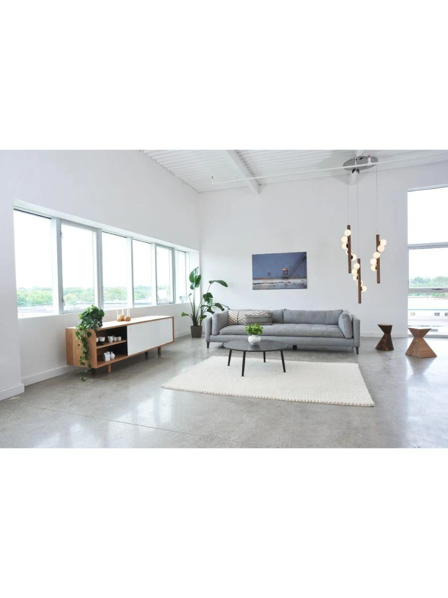 Oak Small Willow Vertical Pendant By Hollis & Morris 7 Oak Small Willow Vertical Pendant By Hollis & Morris – Image 5