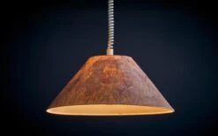 Pendant Lamp By Marianne Koplin With Paper Shade -Promos Meubles Boutique Lp ob KoplinPaper m 2304a master