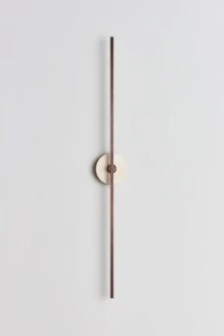 Essential Italian Wall Sconce "Grand Stick", Bronze And Travertine -Promos Meubles Boutique MATTLIGHT Poldina1740 master