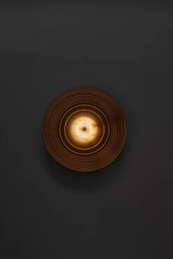 Italian Sculptural Wall Sconce "Gong" By LC Atelier -Promos Meubles Boutique MATTLIGHT linea 2022 20 master